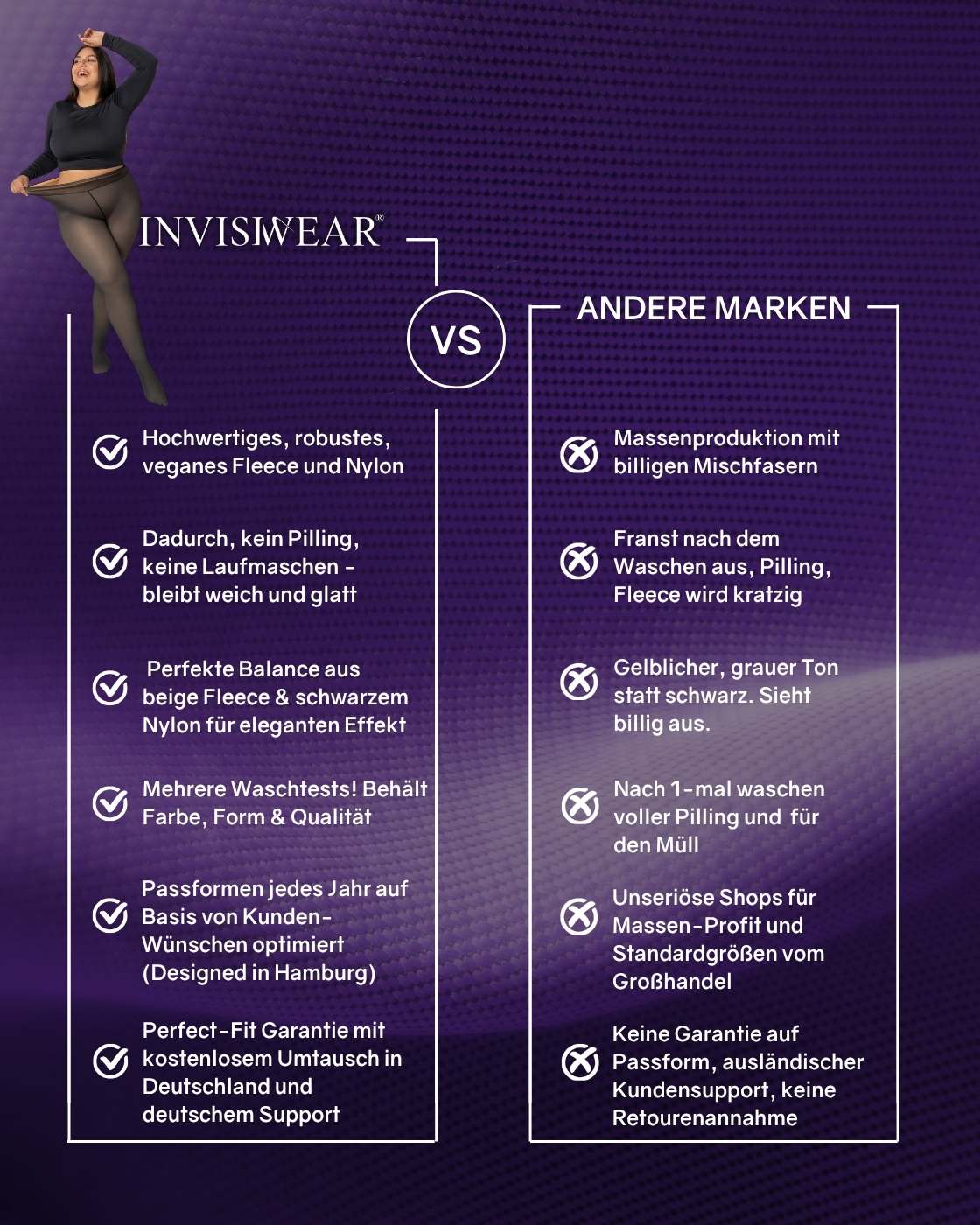InvisiTights™ | gefütterte Strumpfhose - Image 21