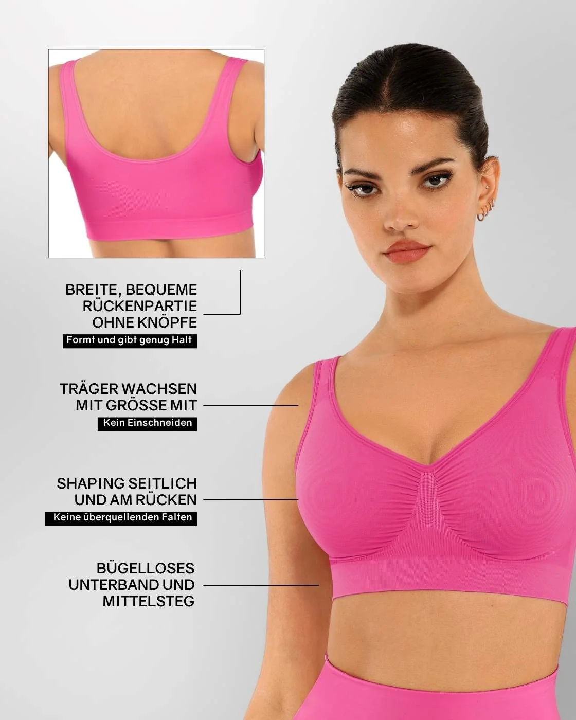 InvisiBra "Soft" 2.0 - Bügelloser BH mit breiten Komfort-Trägern - Summer Sale 2026 - Image 63