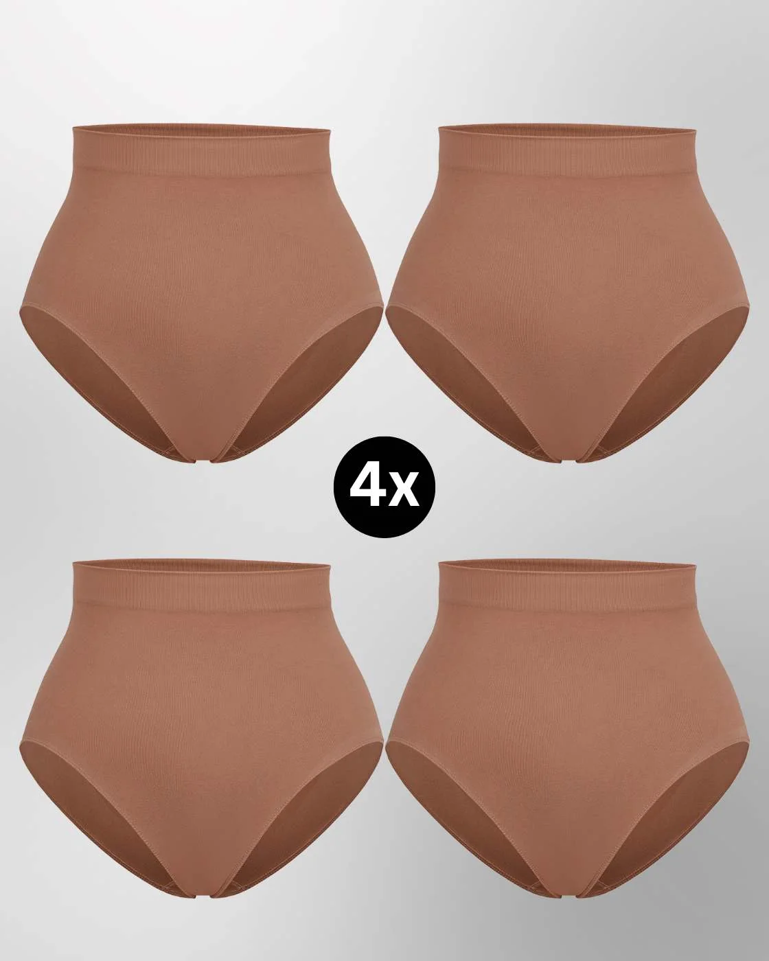 InvisiBrief "Soft" - Highwaist Panty - 4er Set - Image 20
