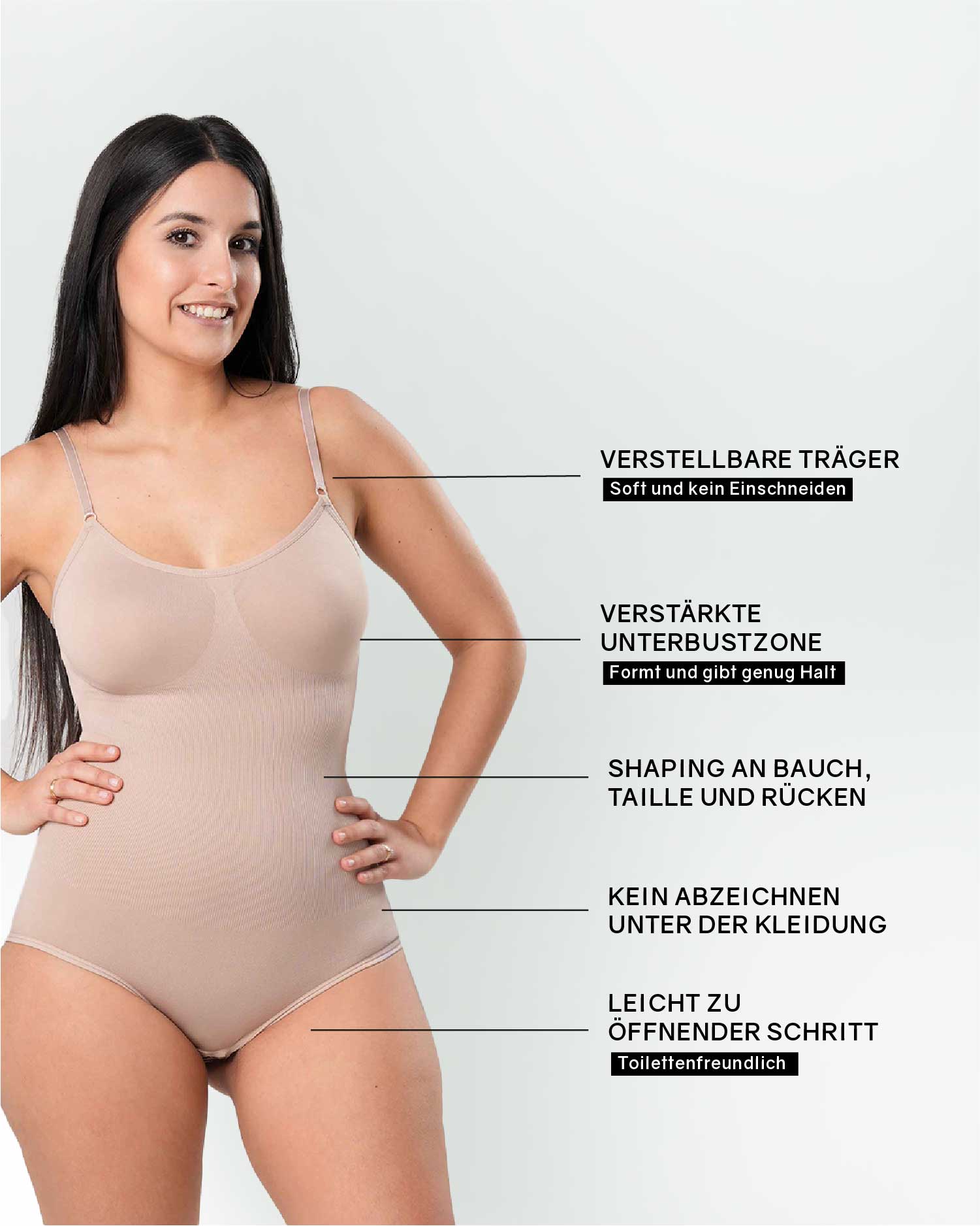 InvisiShape - Shaping Body mit Panty - Image 31