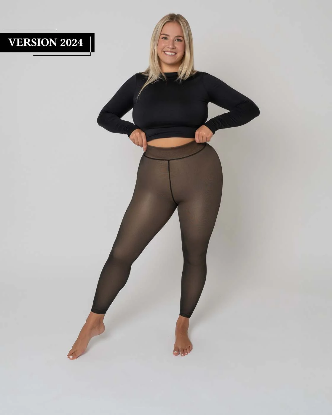 InvisiTights™ - gefütterte Leggings | gefütterte Strumpfhose | gefütterte Strumpfhose (2024 Version) - Image 11