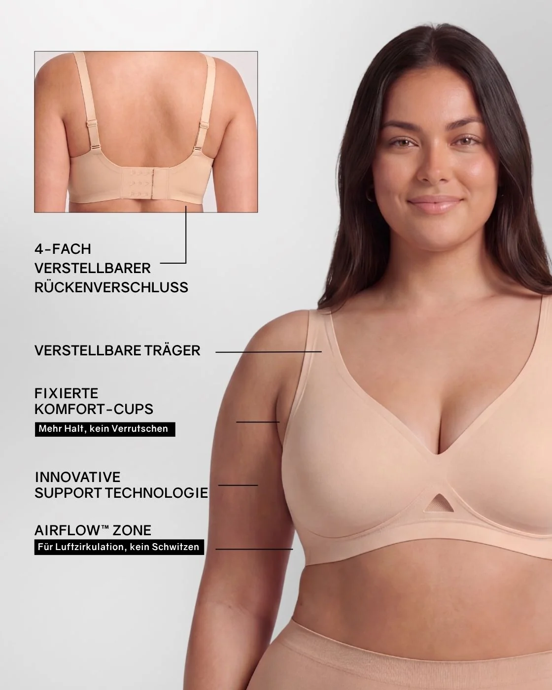 PREMIUM InvisiBra "AirSoft" - Bügelloser Seamless BH - Image 18