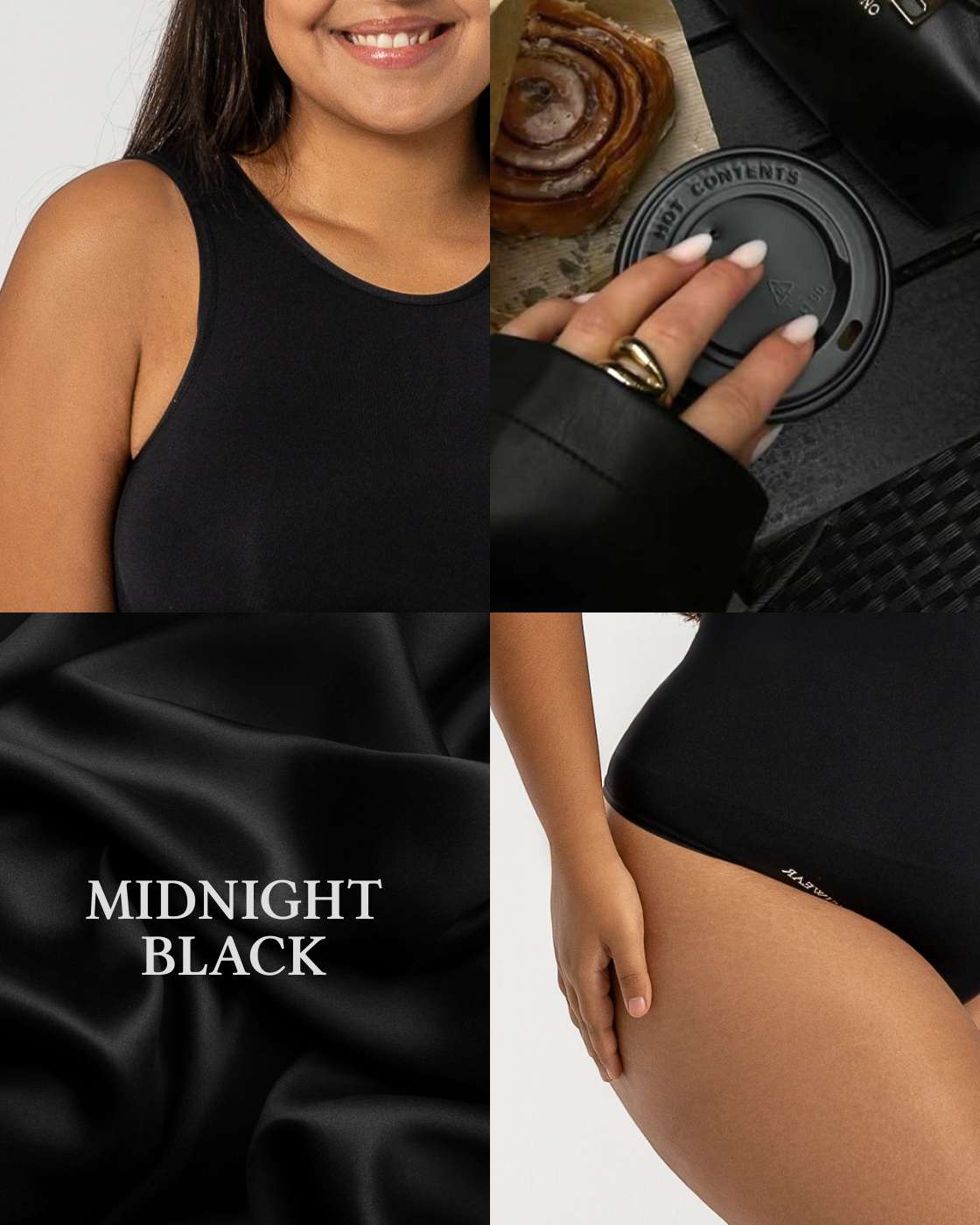PREMIUM InvisiShape | Eco 🌱 Shaping Body Hochgeschlossen - Image 23