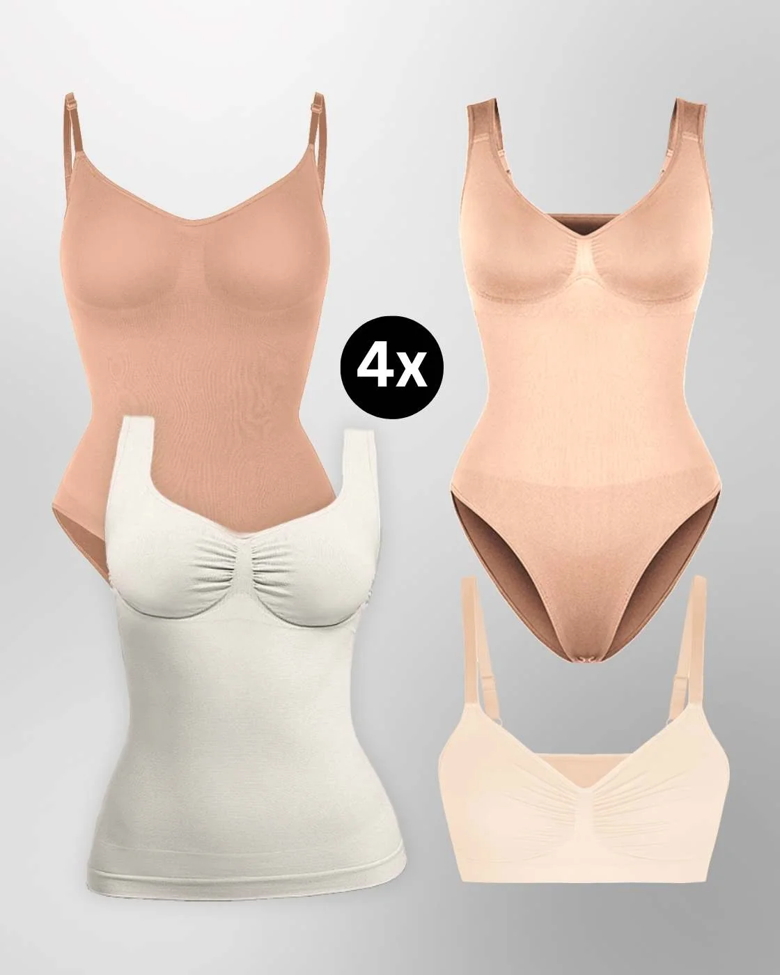 PREMIUM InvisiShape - Shaping Essentials - 4er Set - Image 32