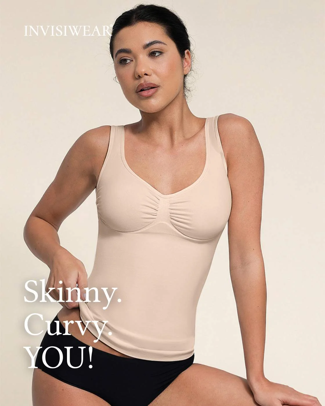 PREMIUM InvisiShape -- Shaping Top mit breiten Trägern - Image 22