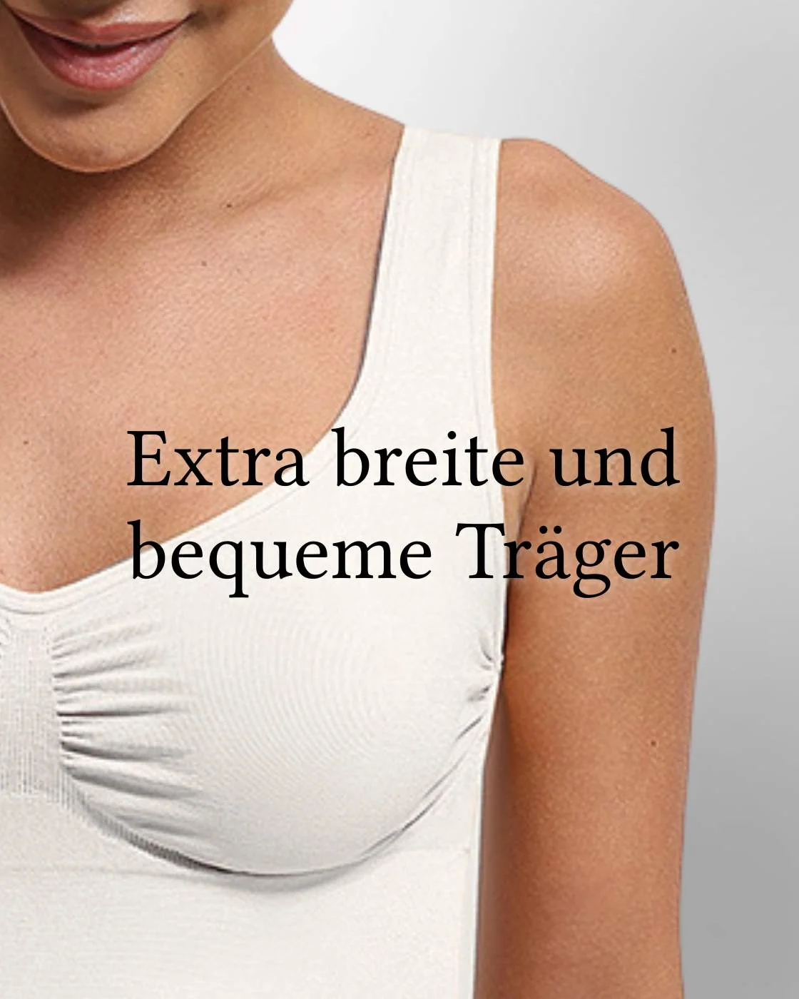 PREMIUM InvisiShape -- Shaping Top mit breiten Trägern - Image 5