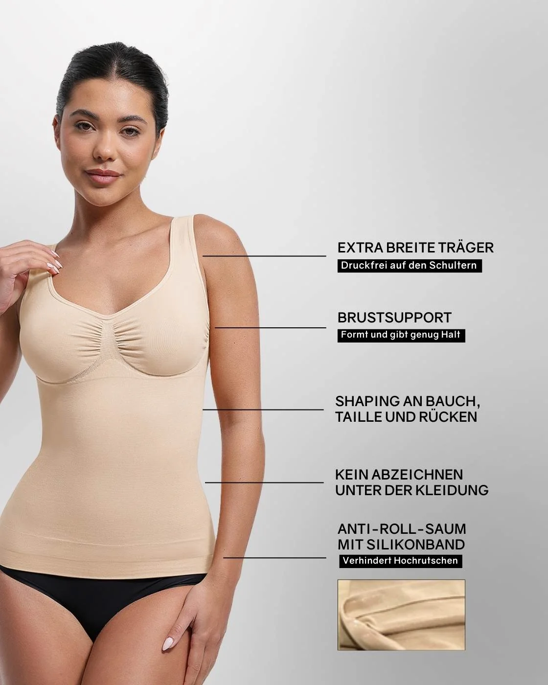 PREMIUM InvisiShape - Shaping Top mit breiten Trägern - Image 20