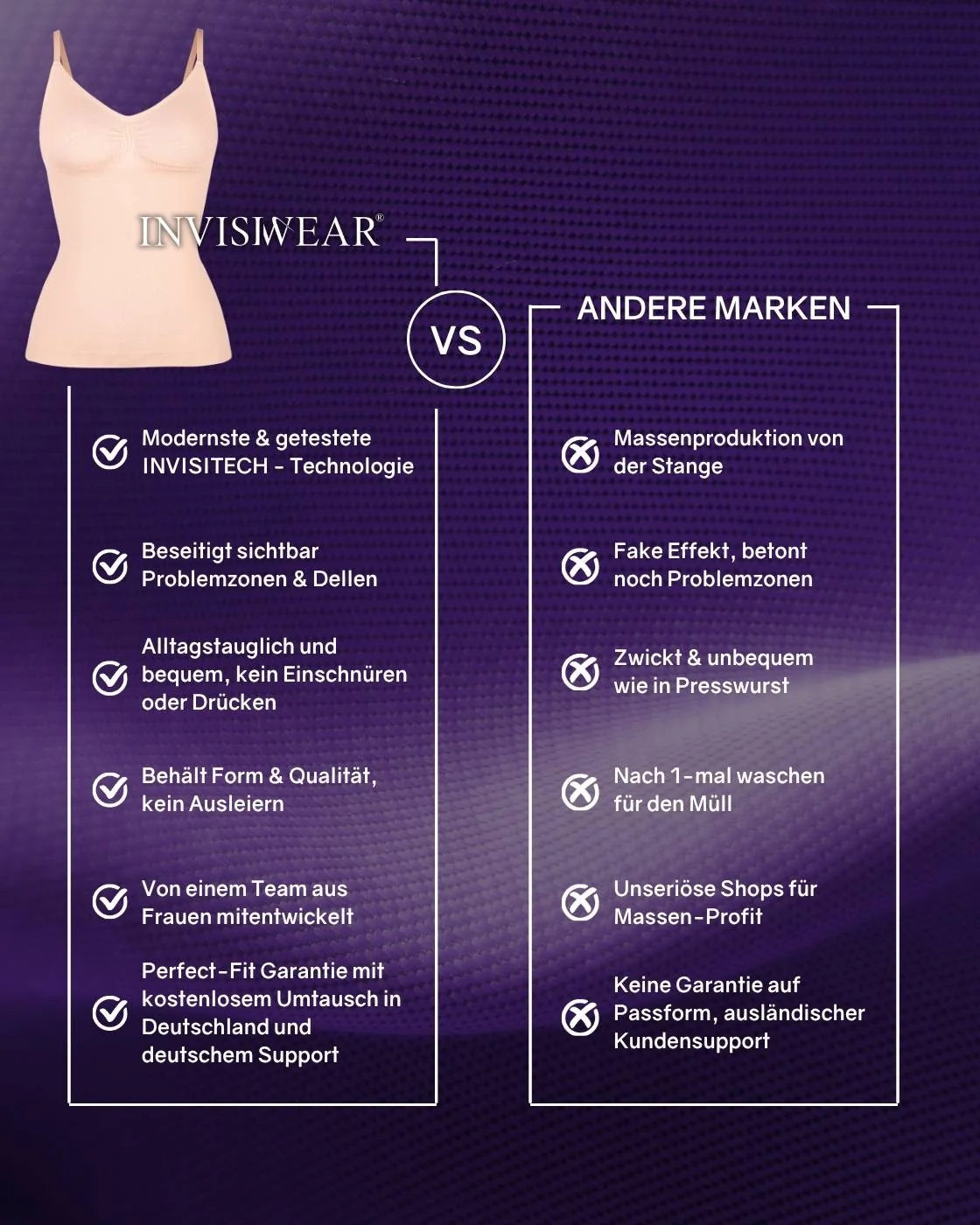 PREMIUM InvisiShape - Shaping Top mit breiten Trägern - Image 38
