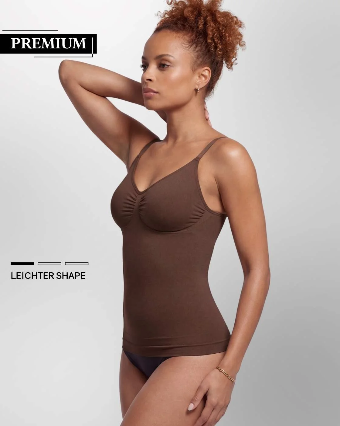 PREMIUM InvisiShape - Top mit verstellbaren Trägern & InvisiBra "Soft" 1.0 - 5er Set - Image 4