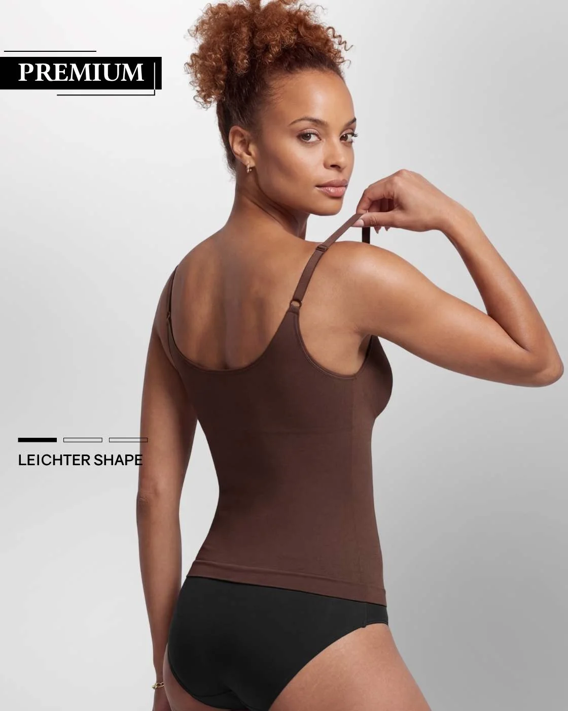 PREMIUM InvisiShape - Top mit verstellbaren Trägern & InvisiBra "Soft" 1.0 - 5er Set - Image 5